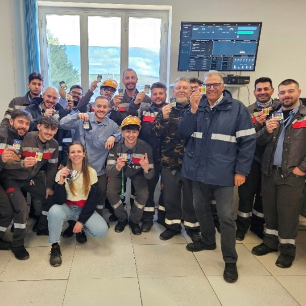 Employee Group Photo in Italy
