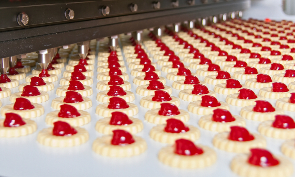 Momentive Performance Materials cookie production line