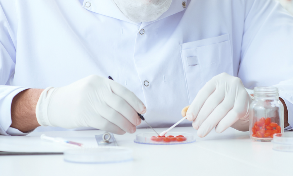 Laboratory testing of red capsules formulated with Momentive’s BC Simethicone antifoams.