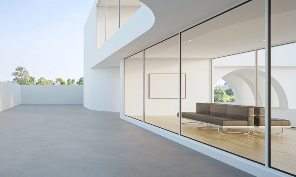 Modern architecture building