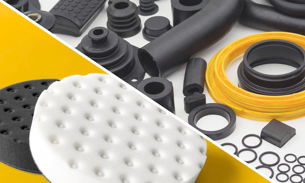 Polyester foam pads and specialty gaskets illustrating additives for enhanced durability and anti-static performance.