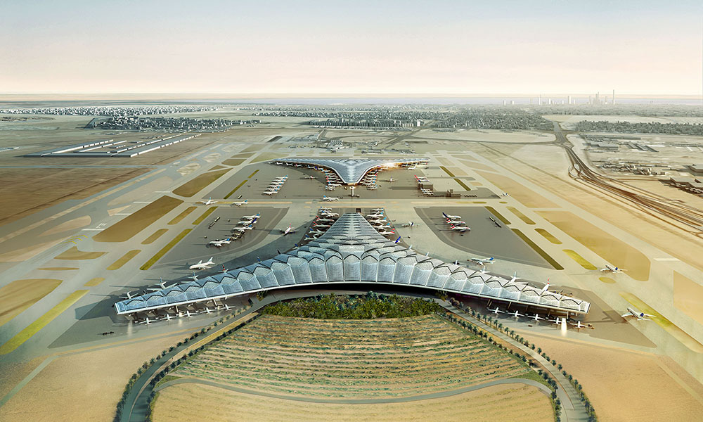 Kuwait Airport’s new terminal uses silicone insulating glass sealants to support the long-term performance of its extensive glazing systems 