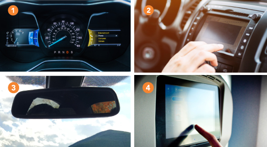 Aplicaciones automotrices de enlaces ópticos de Momentive Performance Materials