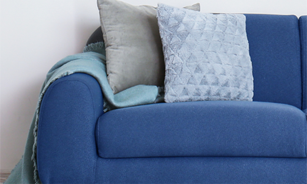  아늑함, 안전, 지속 가능성을 모두 갖춘 Blue Furniture Upholstery가 한 자리에서